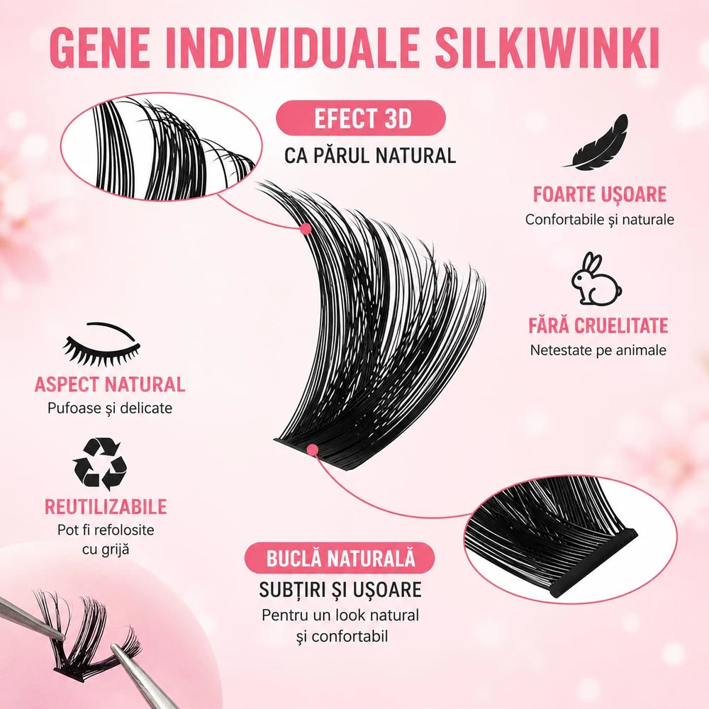 Setul de gene + 3 produse cadou!