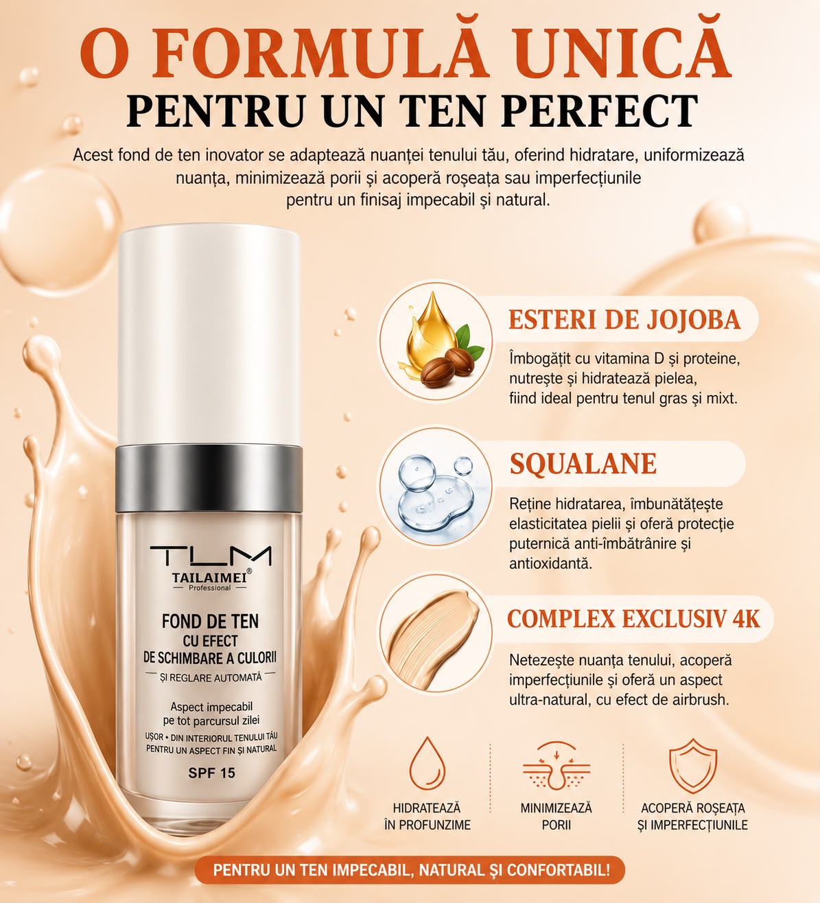 Fond de Ten Magic Schimbător de Culoare