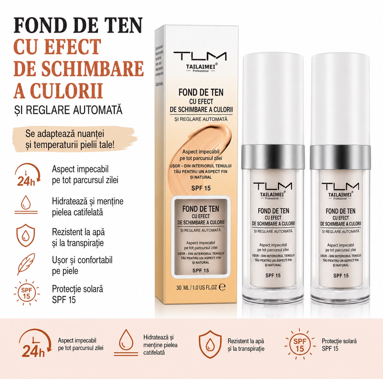 Fond de Ten Magic Schimbător de Culoare