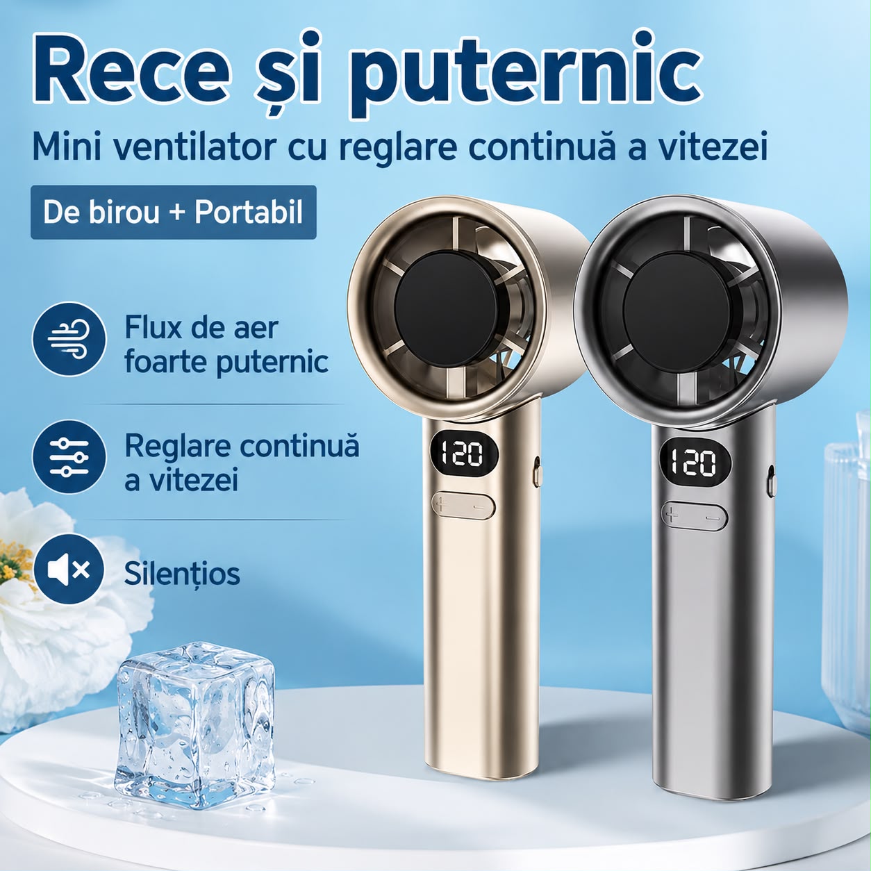 Ventilator Portabil pentru Femei