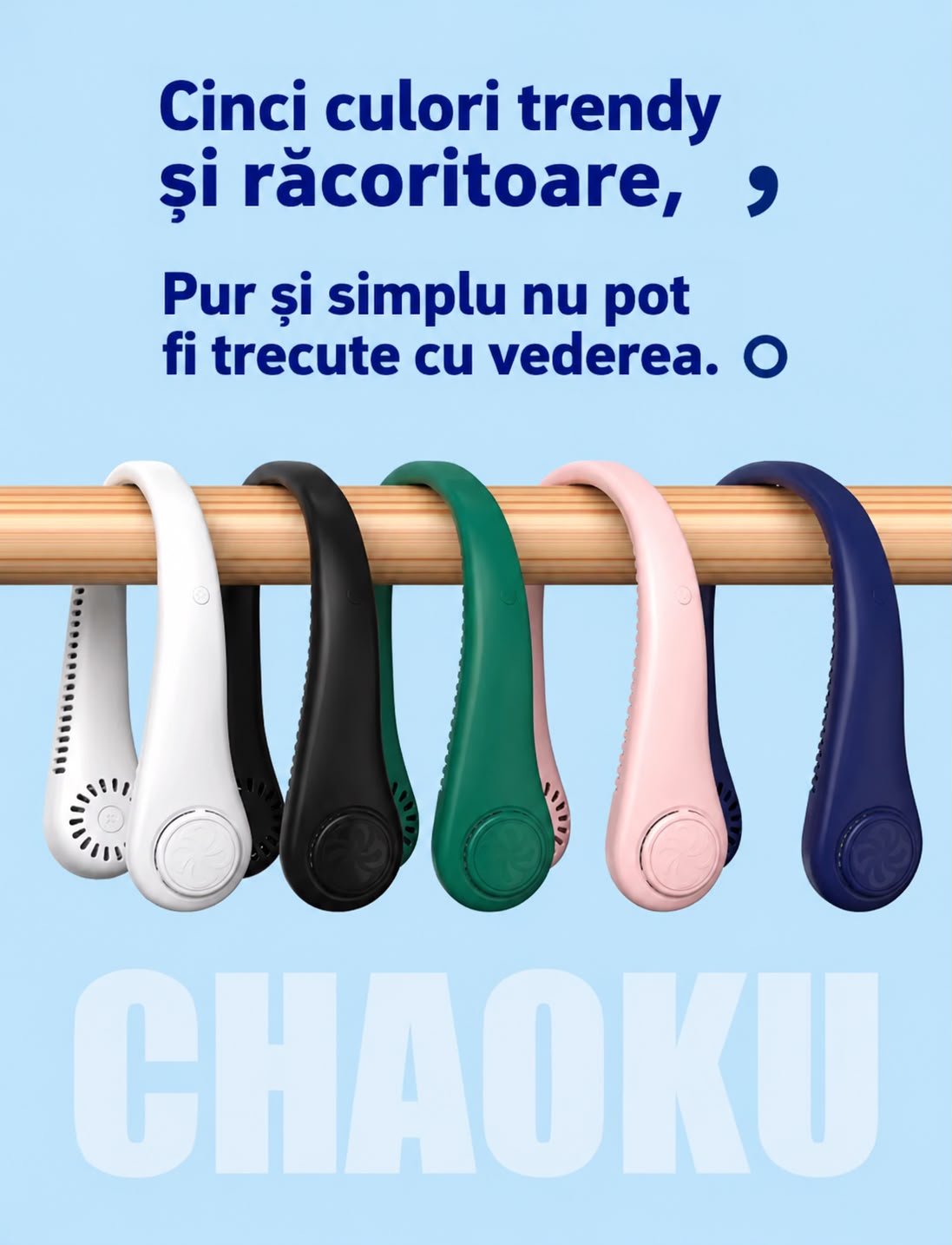 Ventilator de Gât Portabil